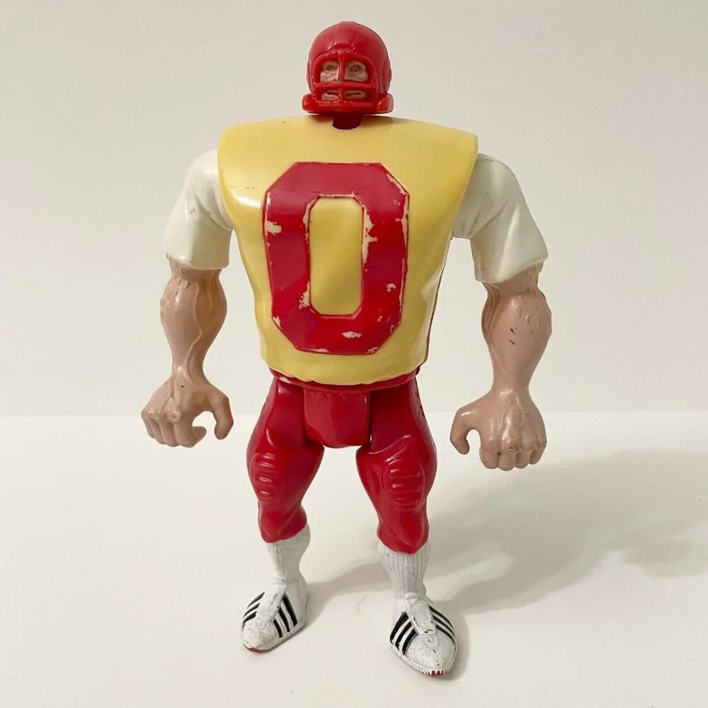 Vintage 1988 The Real Ghostbusters Tombstone Tackle Ghost Football Figure